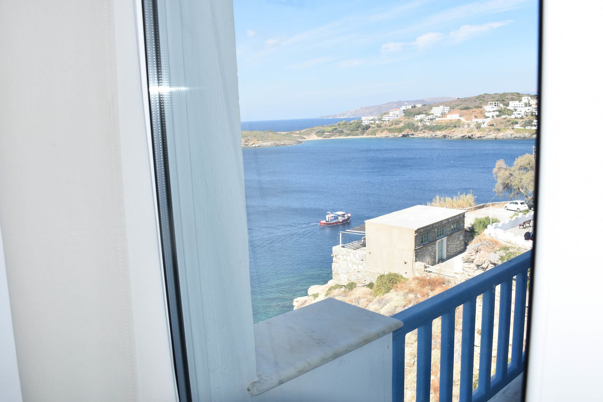 Aegean Sea View Villa Batsi  Exterior photo